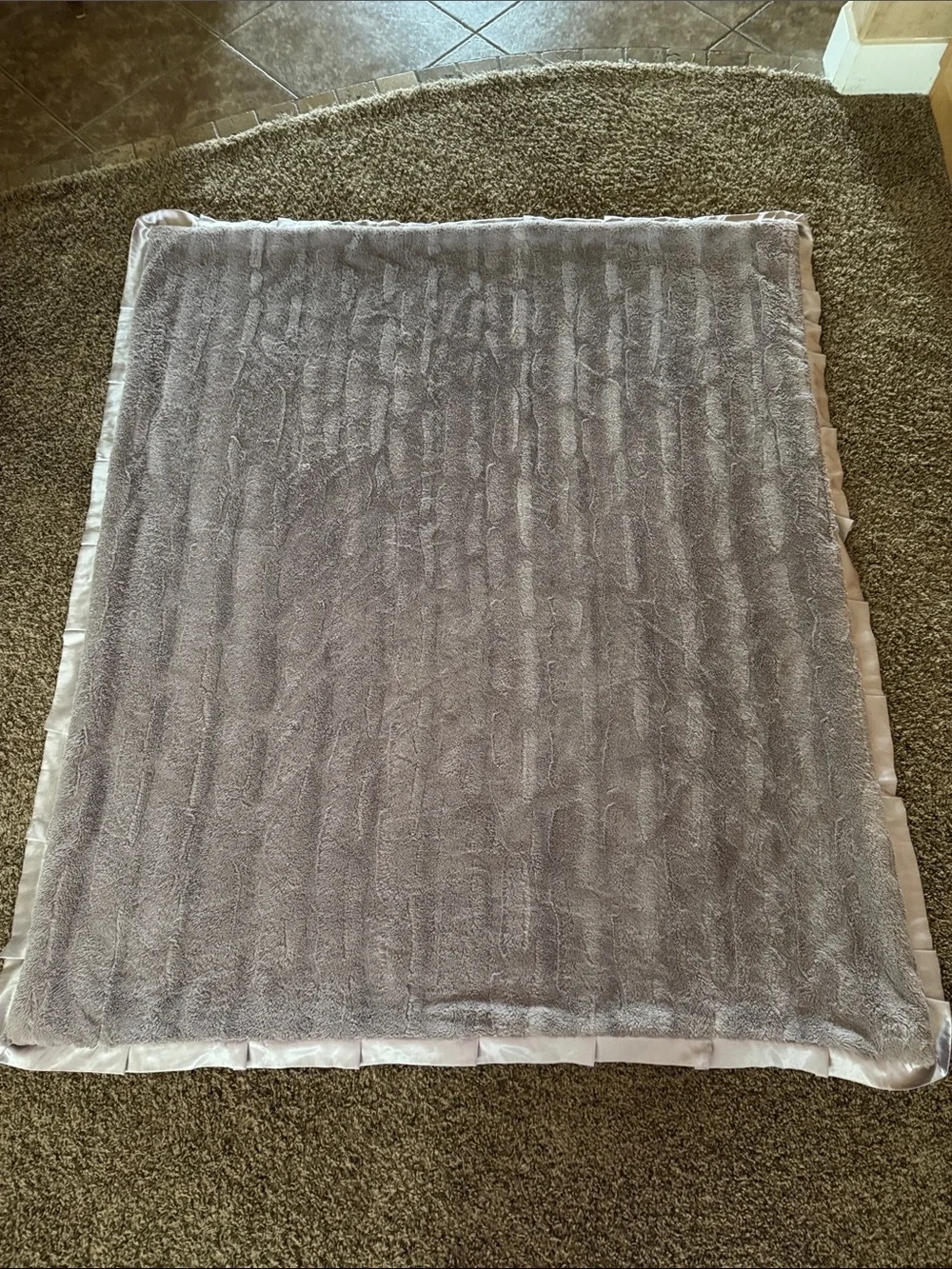 Minky Couture blanket